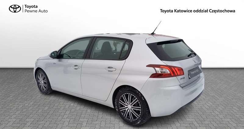 Peugeot 308 cena 36800 przebieg: 141071, rok produkcji 2014 z Piotrków Trybunalski małe 211